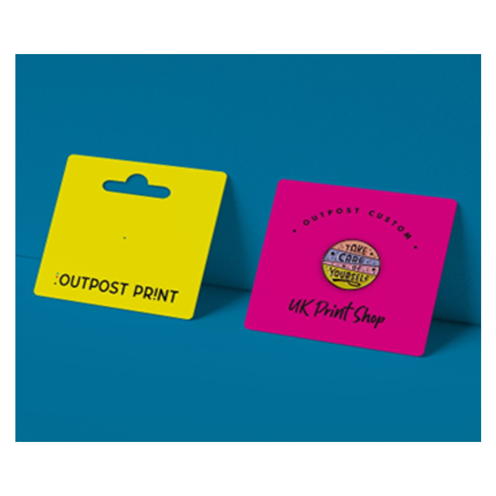 Pin UV Printed